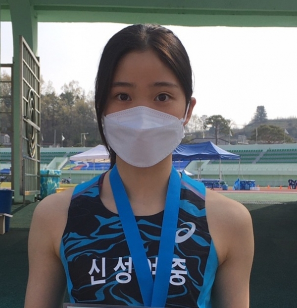 신성여중 김가은 은메달 획득!