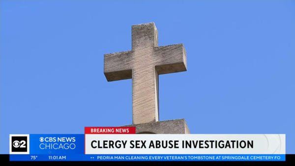 미국 일리노이주에서 약 70년 동안 2000여 명의 아동이 일부 가톨릭 성직자와 수도자들로부터 성적 학대를 당했다는 조사 결과가 나왔다. : CBS Chicago 캡처