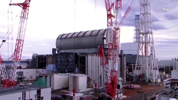 일본 후쿠시마현 오쿠마에 위치한 제1 원자력 발전소. :  Reuters 영상 캡처