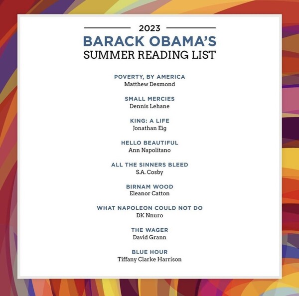 여름에 듣고 있는 책. : 오바마 인스타그램