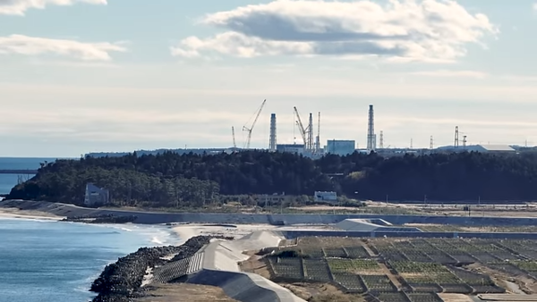 일본 후쿠시마 제1원자력발전소. : 유튜브 채널 Abroad in Japan