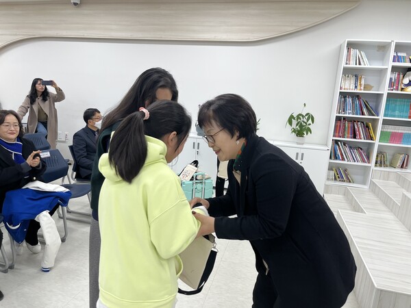 서귀포시교육지원청 고순옥 교육장. : 서귀포시교육지원청